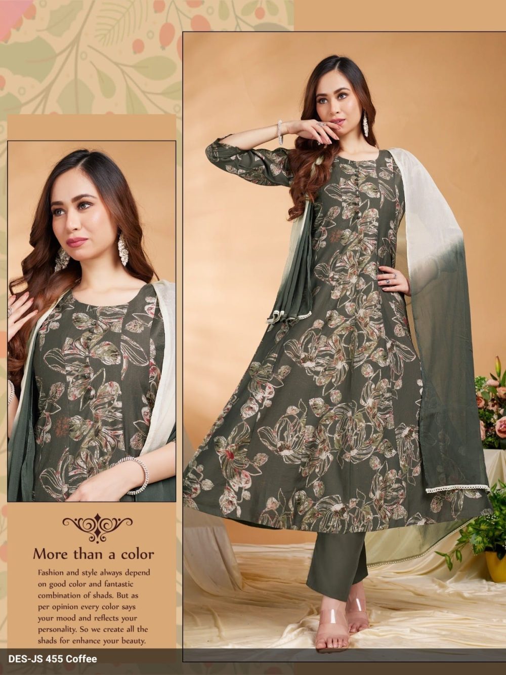 Coffee Vatican Kurta Set