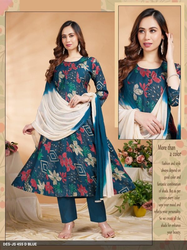 Dark Blue Vatican Kurta Set
