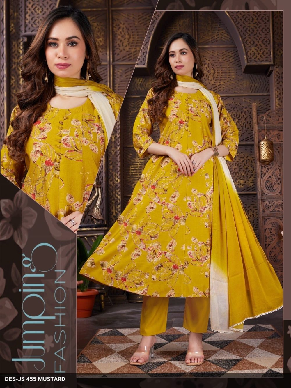 Mustard Yellow Vatican Kurta Set