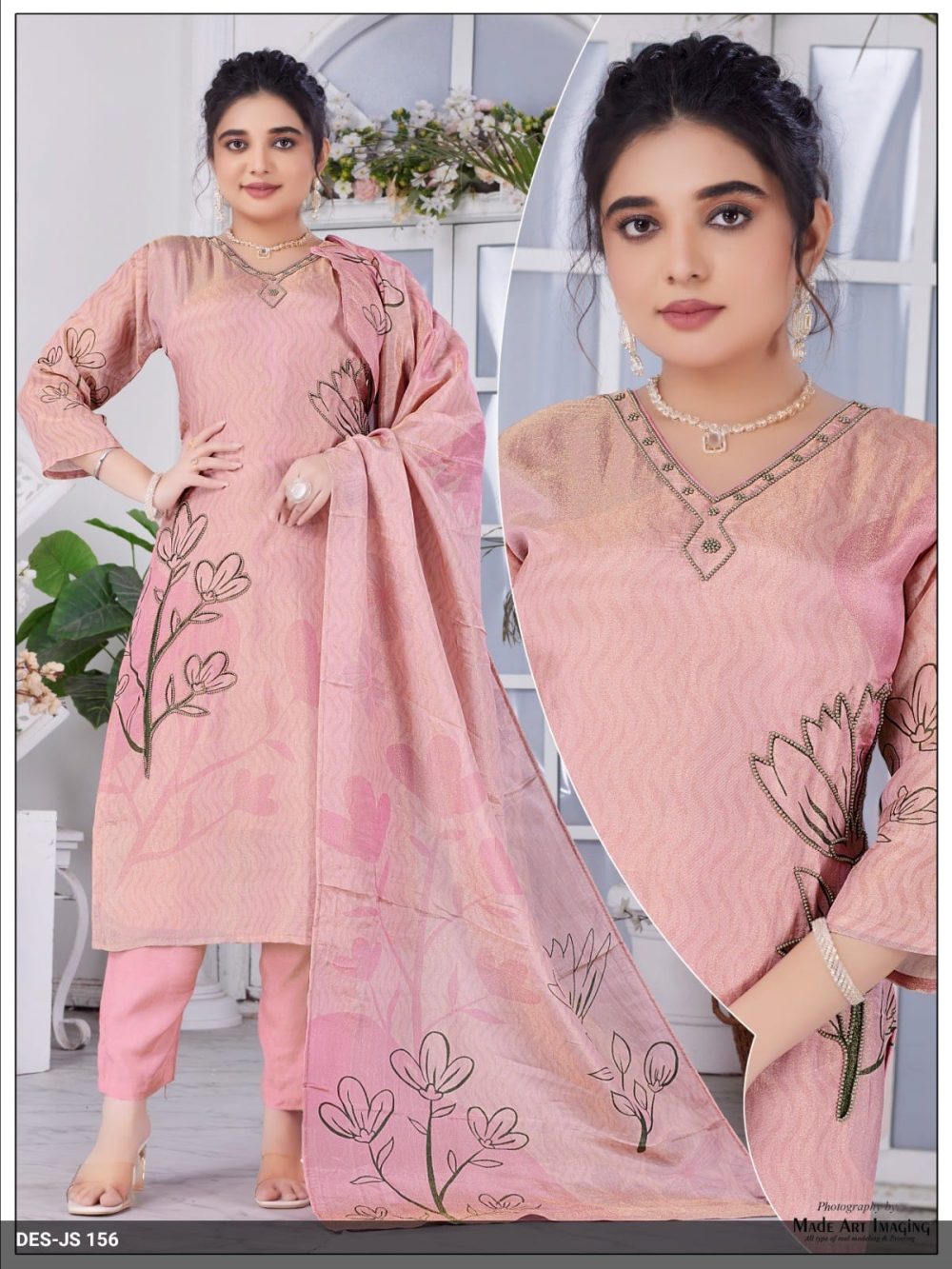 Pink Pure Cosmos Kurta Set
