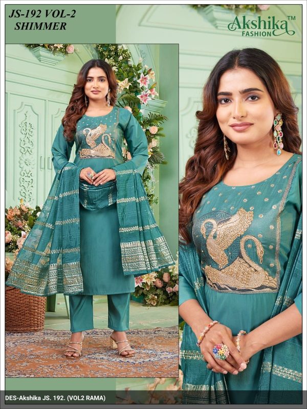 Rama Shimmer Kurta Set