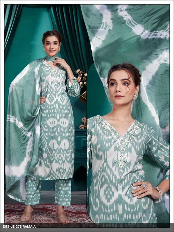 Rama Pure Cotton Kurta Set