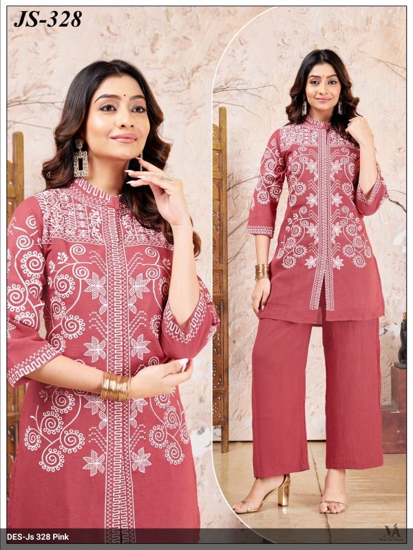 Pink Caramel Co-ord Set