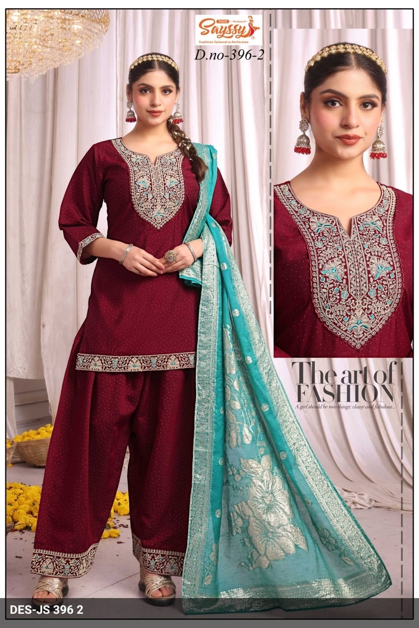 Red Roman Palazzo Set