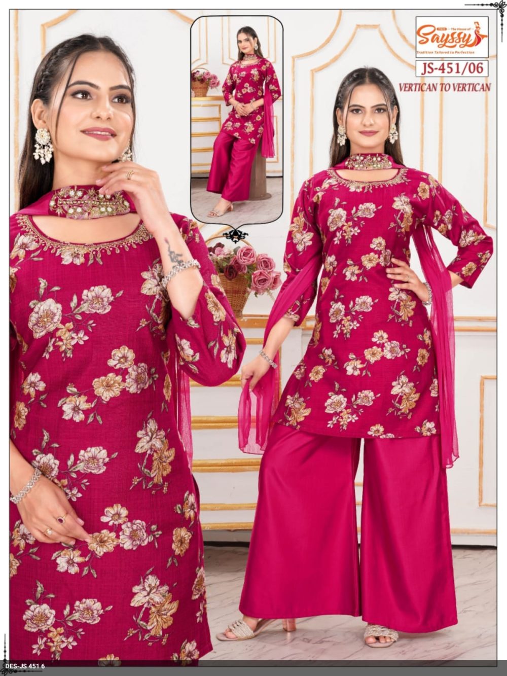 Rani Pink Vatican Palazzo Set