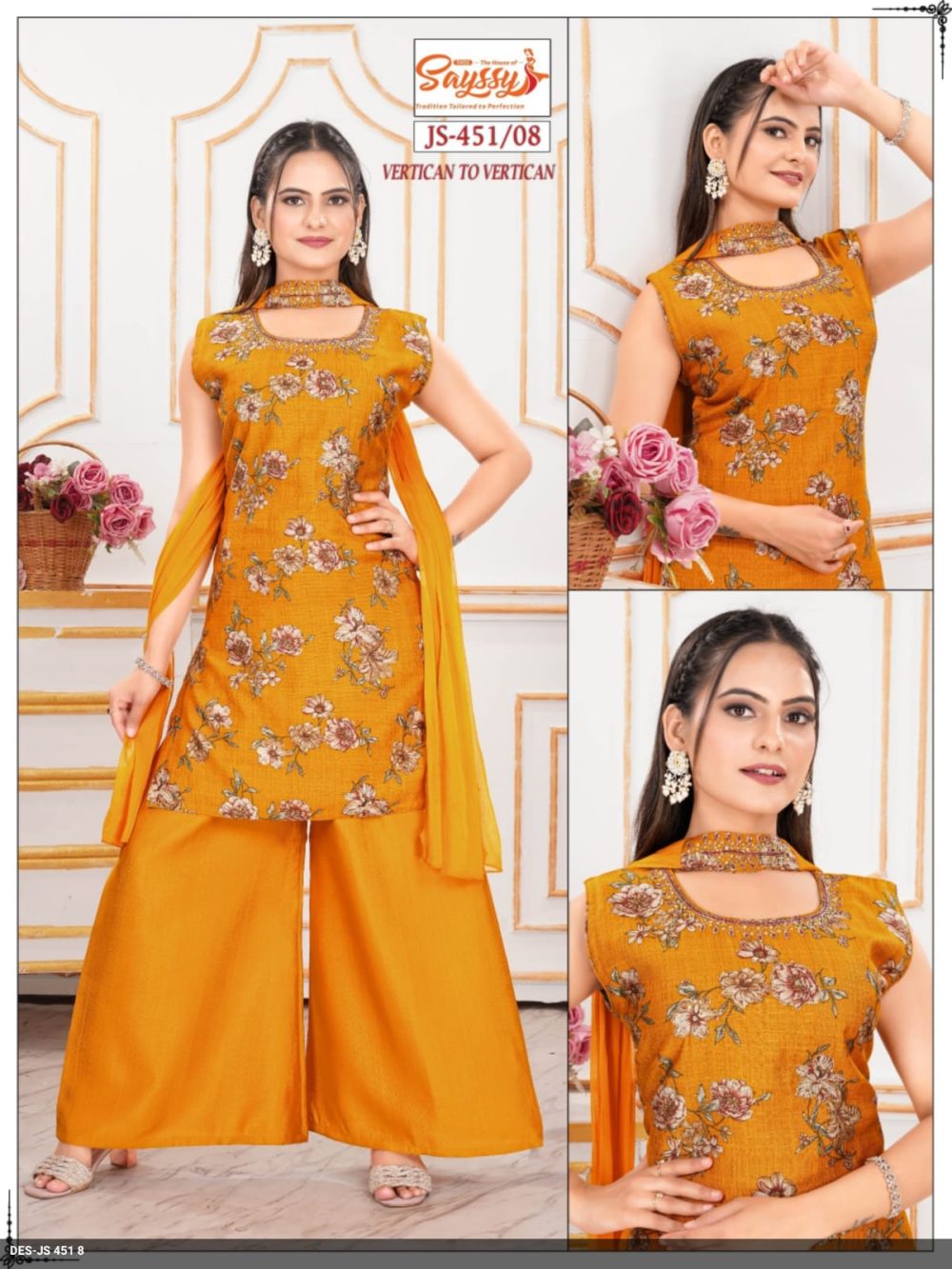 Mustard Yellow Vatican Palazzo Set