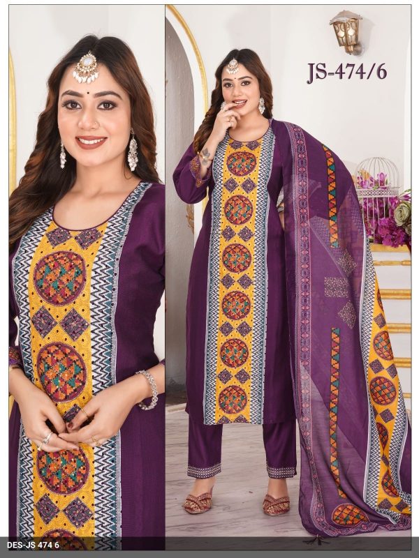 Purple Vatican Kurta Set