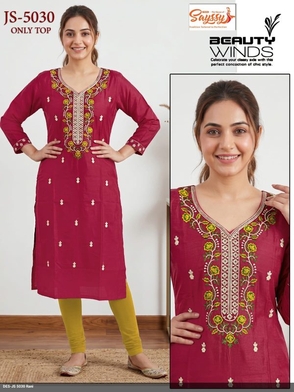 Rani Pink Roman Kurti